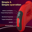 Tentacle Tongue Licking Double-headed G-spot Clitoris Vibrator