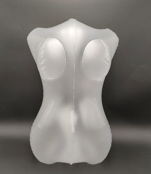 PVC Inflatable Female Half-body Toroso Transparent Model - Lurevibe