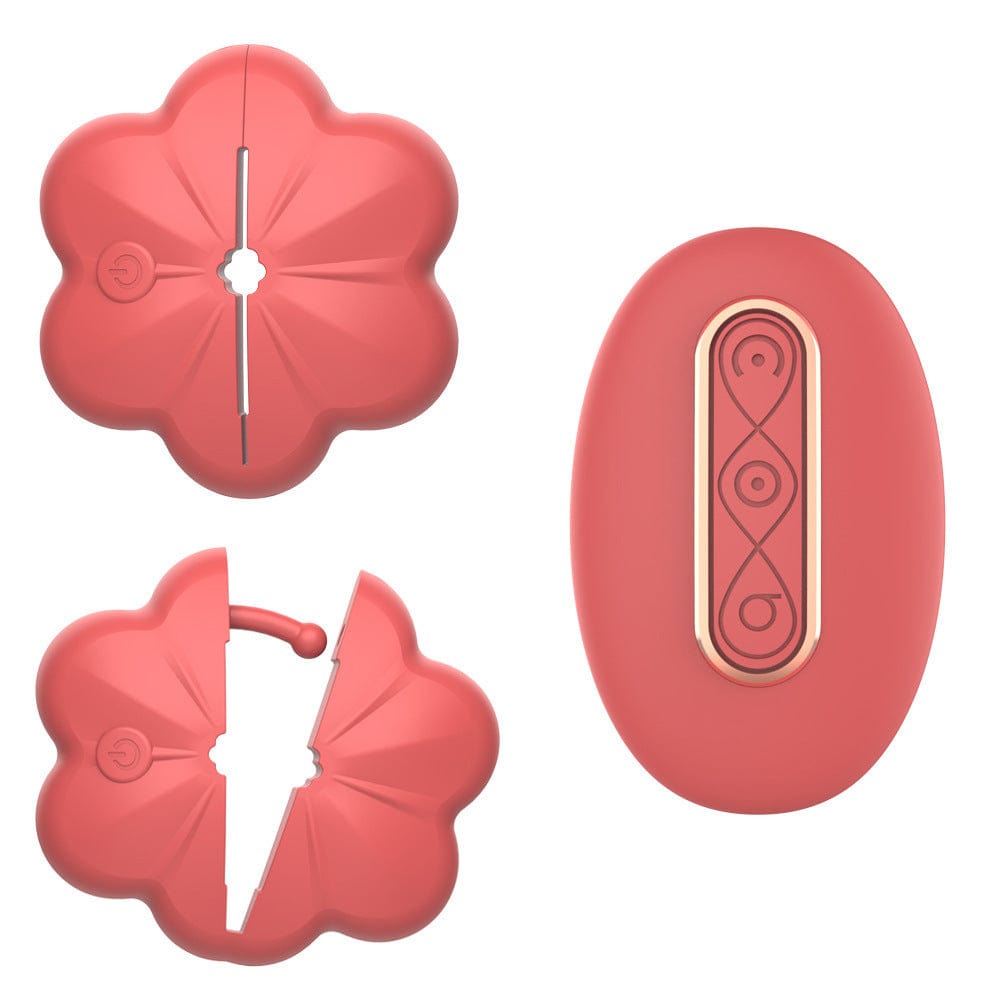 Wireless Nipple Clamp Vibrator 10 Modes 3 Clamping Forces Waterproof Nipple toys - Lurevibe