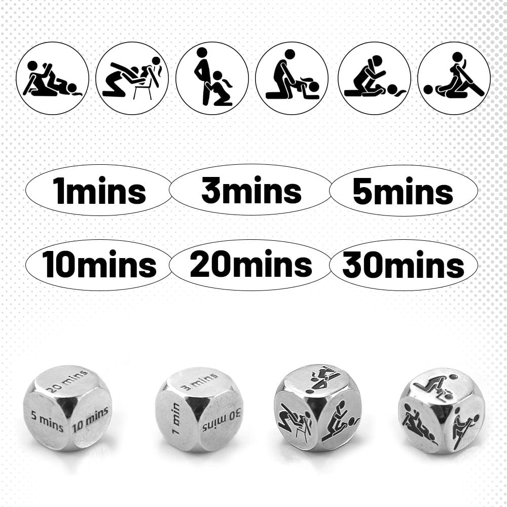 Couple Flirting Sex Positions Time Roll Dice Sex Accessories
