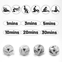 Couple Flirting Sex Positions Time Roll Dice Sex Accessories - Lurevibe