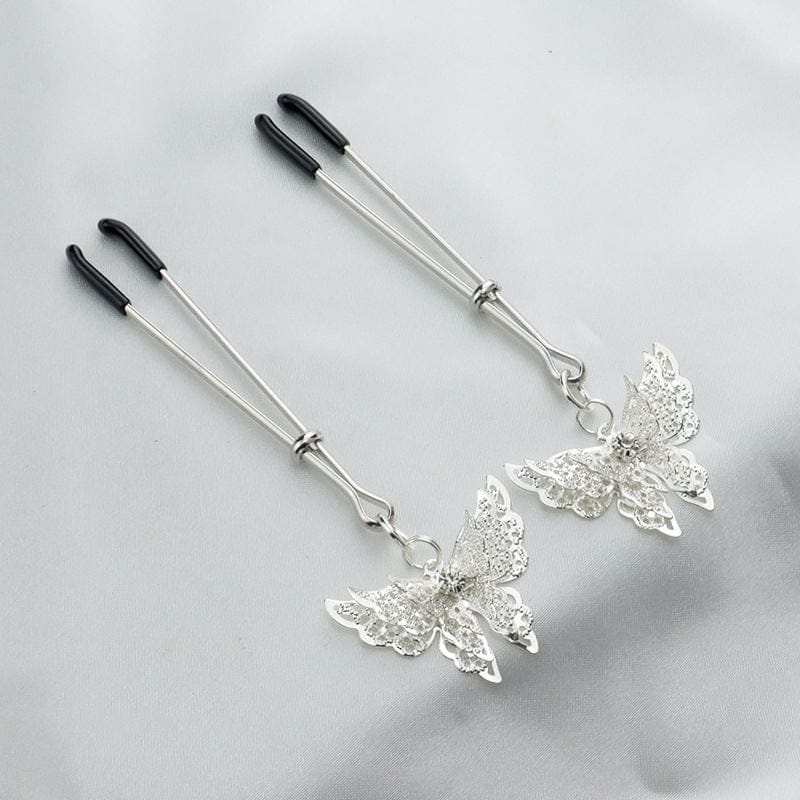 Butterfly Nipple Ring Bell Clamps