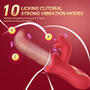 Realistic Tongue Licking Swinging G-spot Vibrator