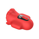 Mouth 360° Wrapped Penis Vibrator with LCD Display For Glans Training - Lurevibe
