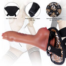 7.68 Inch Dildo Soft Manual Dildo With Double Breasts - Lurevibe