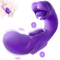 Rose Muncher Mouth Biting Tapping Ultimate Pleasure G Spot Vibrator - Lurevibe