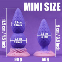 AIMITEX Strawberry Butt Plug Silicone Anal Sex Toy - Lurevibe