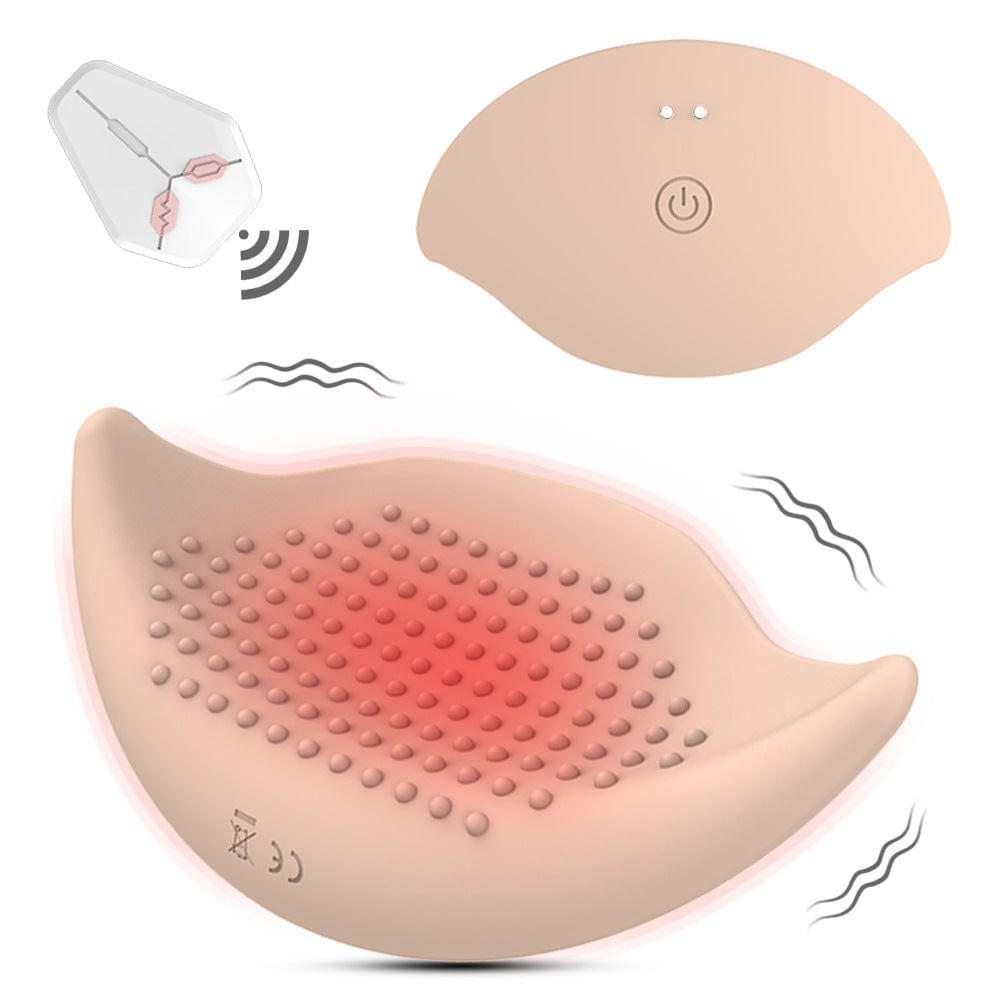 Invisible Wearable Breast Massage Vibrator With Remote Control - Lurevibe