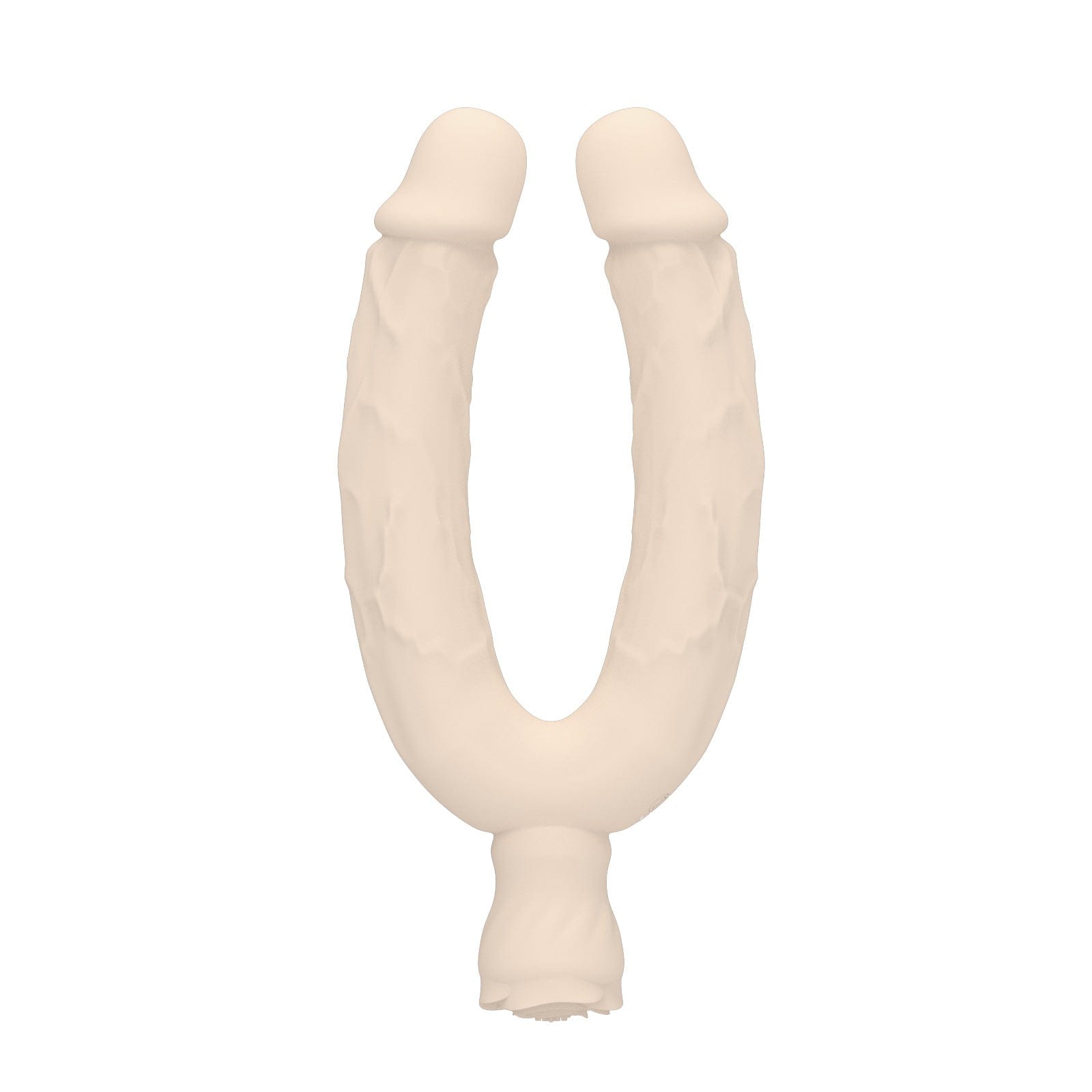 Double Ended Vibrating Rose Dildo Anal Dildo with 10 Vibrating Modes - Lurevibe