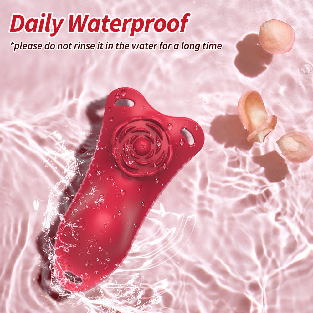 Rose Wearalbe Clitoral Massage Vibrator with Panty & Remote Control - Lurevibe