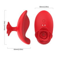 Rose Mini Bullet Finger Vibrators For Nipple Clitoral Stimulation - Lurevibe