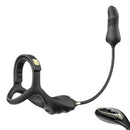 2 In 1 penis Ring thrusting anal Prostate Massager with Adjustable ring buckle - Lurevibe