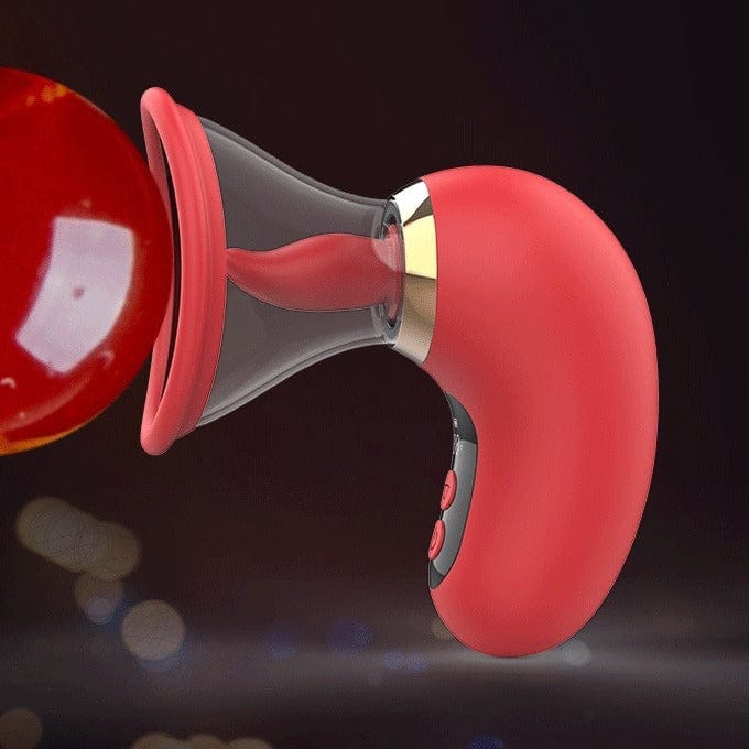 Nipples Clitoris Licker Tongue Vibrator Removable Cup Vagina Sucking Massager - Lurevibe