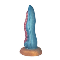 Ocean Blue Octopus Tentacle Silicone Anal Dilator Fantasy Dildo - Lurevibe