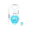 Diamond Crystal Rainbow Wearable Butt Plug Anal Sex Toy - Lurevibe
