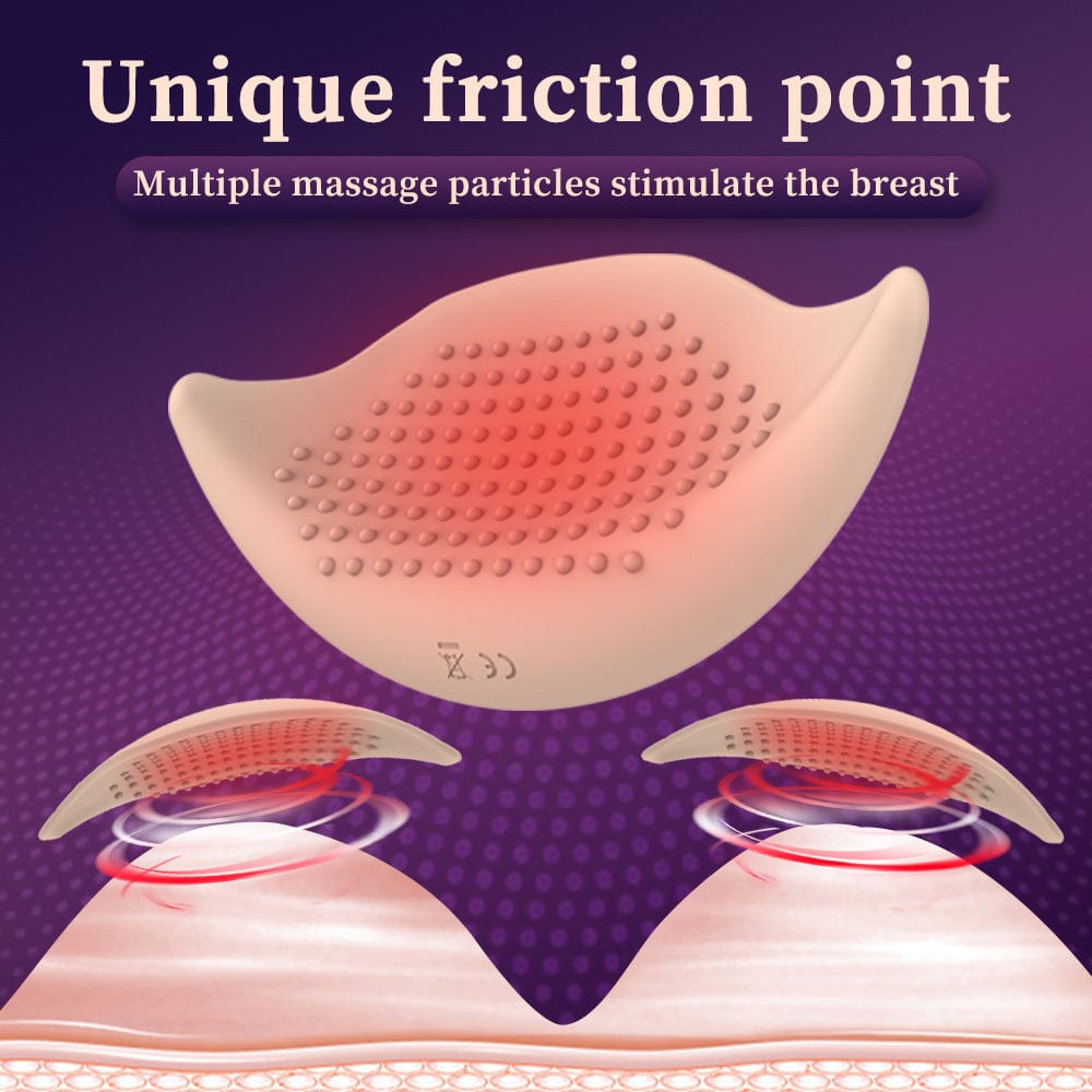 Invisible Wearable Breast Massage Vibrator With Remote Control - Lurevibe