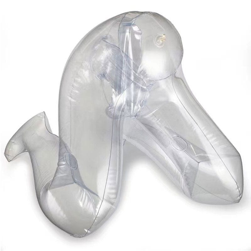PVC Inflatable Female Half-body Toroso Transparent Model - Lurevibe