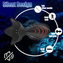 Convex Rotation Vibrating Prostate Butt Plug With Remote Control