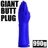 AIMITEX Giant Penis Liquid Silicone Dildo Butt Plug SM Sex Toy - Lurevibe