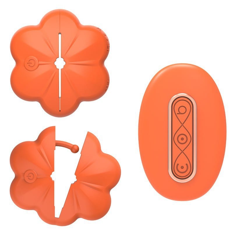Wireless Nipple Clamp Vibrator 10 Modes 3 Clamping Forces Waterproof Nipple toys - Lurevibe