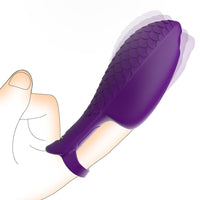 Upgraded 2-in-1 Double Vibration Finger Vibrator for G spot Clitoral Stimulation - Lurevibe