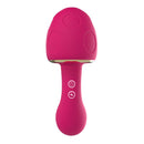 Mushroom - shaped Sonic Sucking Heating Clitoral G-spot Vibrator - Lurevibe