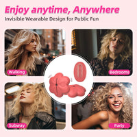 Wireless Nipple Clamp Vibrator 10 Modes 3 Clamping Forces Waterproof Nipple toys - Lurevibe