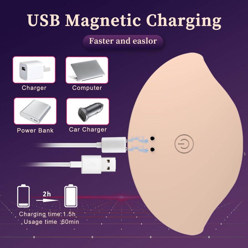 Invisible Wearable Breast Massage Vibrator With Remote Control - Lurevibe