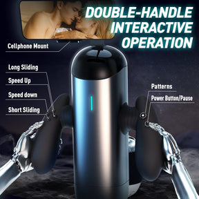 Lurevibe - Gamer Stroker Sex Toy for Men 10 Speed Frequencies 10 Distance Modes - Lurevibe