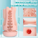 Lurevibe Automatic Sucking Male Masturbators Upgraded 7 Vibration & Suction - Lurevibe