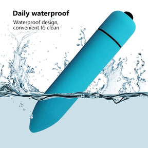Lurevibe - Fun Vibrator Mini Bullet Jump Egg Ten Frequency Vibration Tip Frosted Bullet - Lurevibe