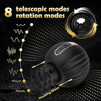 Lurevibe Automatic Rotating Thrusting Male Masturbator Blowjob Pocket Pusssy - Lurevibe