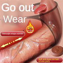 Thrusting Dildo Vibrator Realistic Wearable Clit G-Spot Massager - Lurevibe