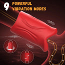 Penis Vibrator 2 in 1 APP Controlled Male Masturbator 9 Modes Lips Wrapping Waterproof - Lurevibe