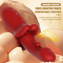 2 In 1 Realistic Lip Slipping G Spot Vibrator - Lurevibe