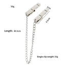 Metal Nipple Clamps With Metal Chain - Lurevibe