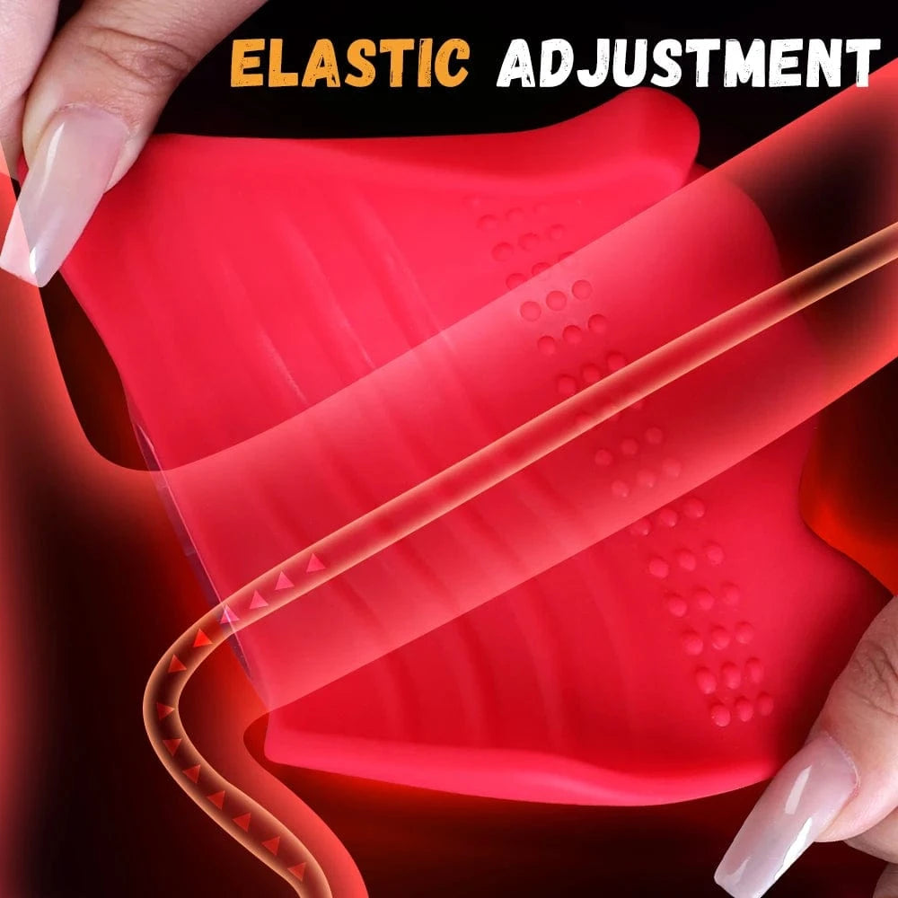 Penis Vibrator 2 in 1 APP Controlled Male Masturbator 9 Modes Lips Wrapping Waterproof - Lurevibe