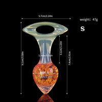 Aurora Crystal Heart-Shaped Anal Plug with Ergonomic Finger-Loop Base - Lurevibe