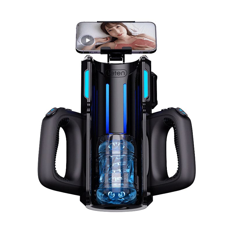 Thrusting Cannon King Sex Toy for Men With Liner - Lurevibe