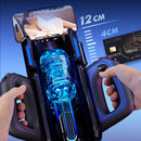 Thrusting Cannon King Sex Toy for Men With Liner - Lurevibe