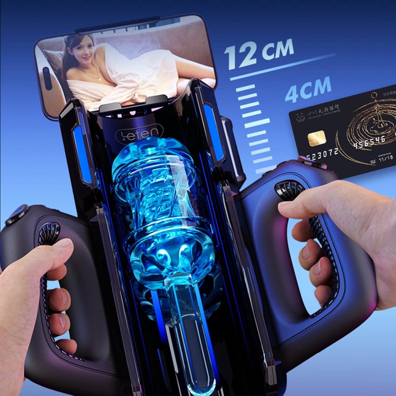 Thrusting Cannon King Sex Toy for Men With Liner - Lurevibe