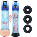 4 In 1 Penis Enlargement Extend Pump Masturbator With Mini Pocket Pussy - Lurevibe