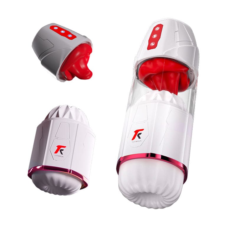 3 In 1 Detachable Fully Automatic Tongue Licking Suction Vibration Male Stroker - Lurevibe
