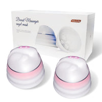 Angel 5 Vacuum Suction 10 Vibration Breast Massagers With Remote - Lurevibe