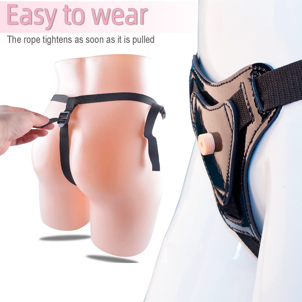 Wireless Remote Control Strap On Dildo Vibrator for Couples - Lurevibe