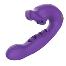 Rose Muncher Clitoris Biting Rolling Ball G Spot Vibrator - Lurevibe