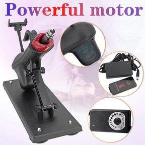 Telescopic Sex Machine Thrust Masturbation with Phone Holder - Lurevibe