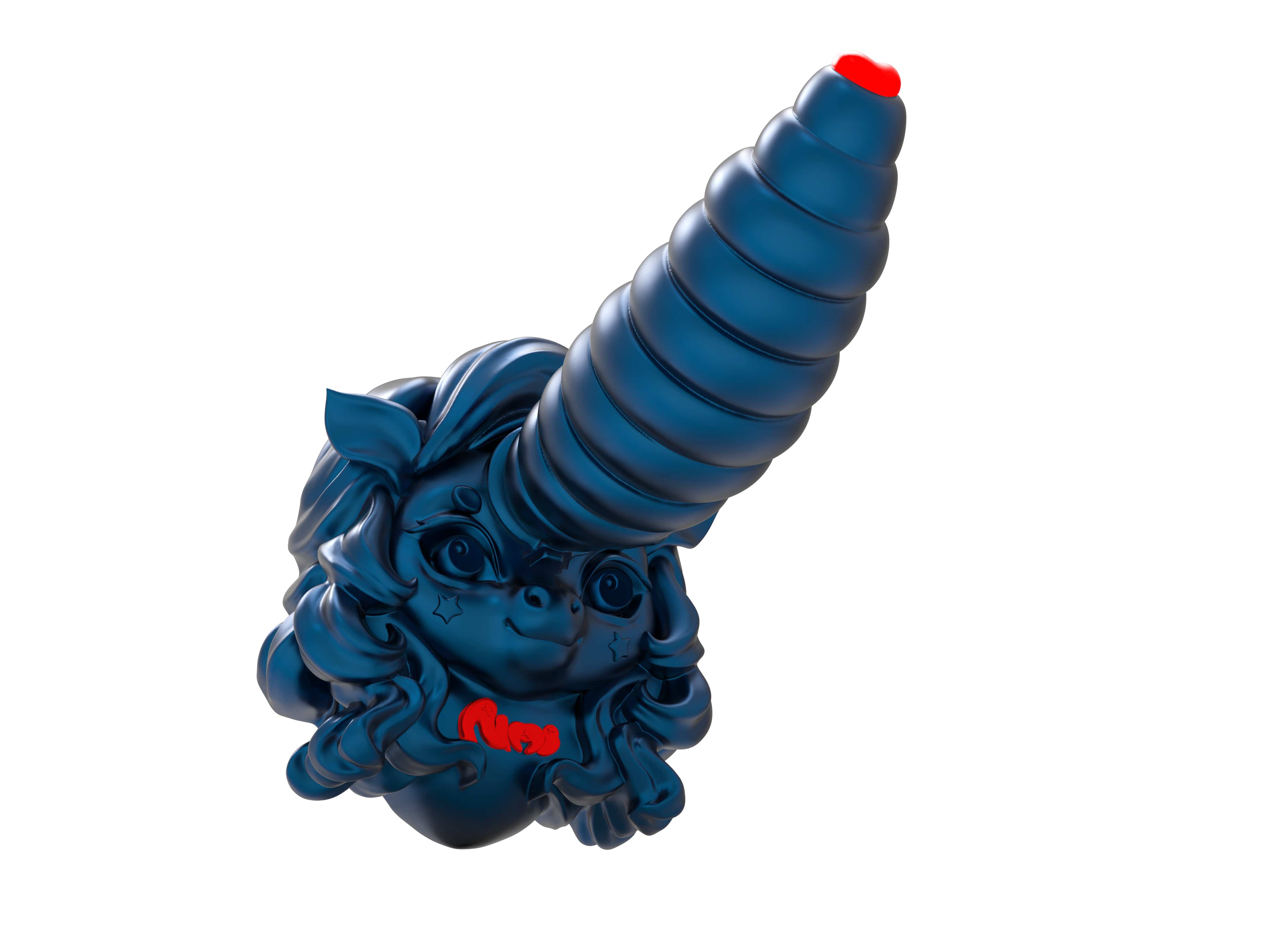 AIMITEX Unicorn Silicone Shaped Penis Anal Plug Masturbator - Lurevibe
