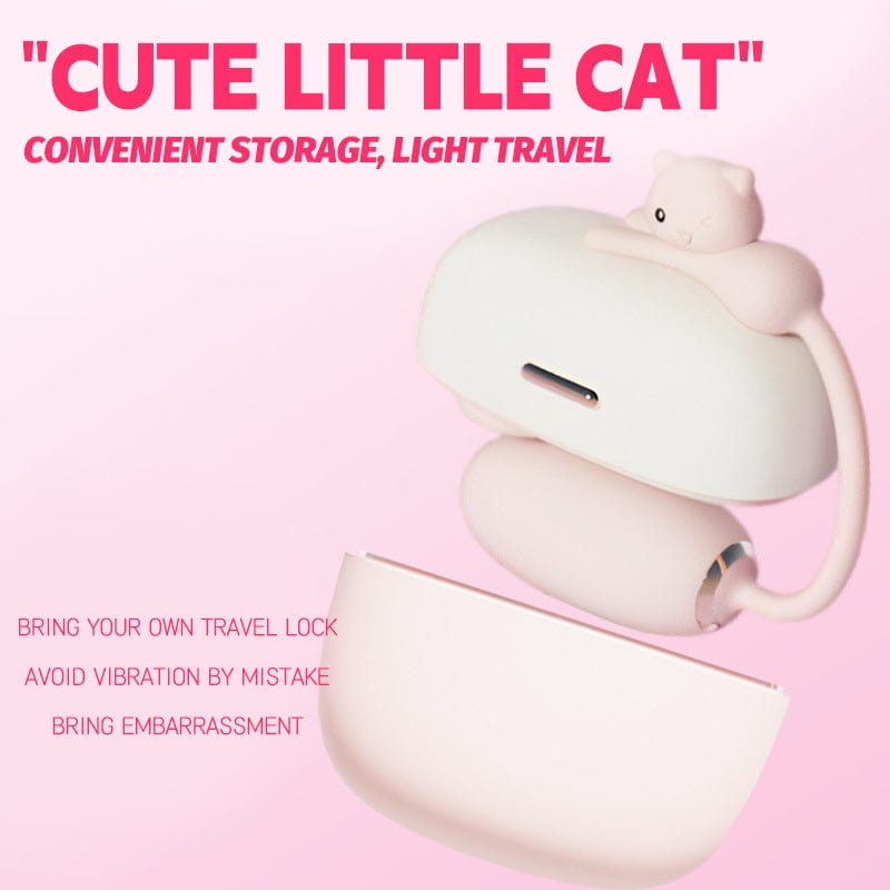 Headset Cat Sucking Vibrator Women's Masturbation Tool - Lurevibe
