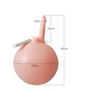 Bouncy Inflatable Sex Ball with Remote Control Vibrating Realistic Dildo - Lurevibe